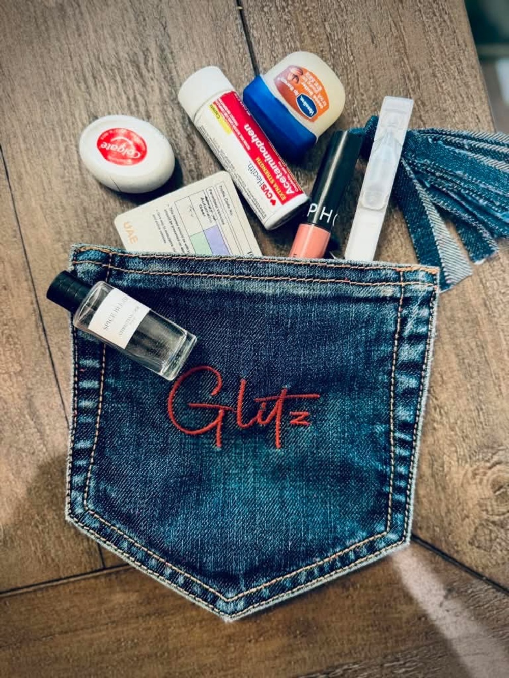 Denim Pouch
